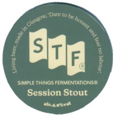 Simple Things Fermentations Session Stout 4% Tap Clip